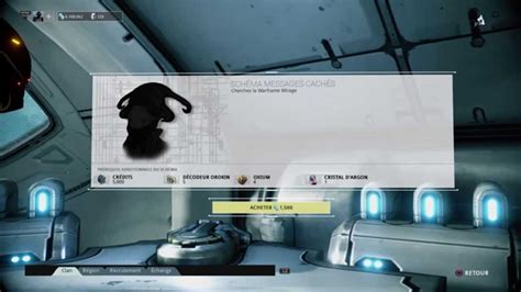 mirage warframe|quête message caché warframe.